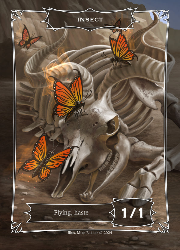 Mike Bakker Insect 1/1 Flying, Haste
