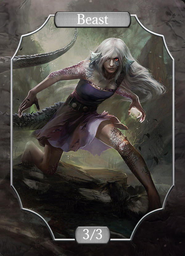 Creature of the Swamp - (Stone transp)