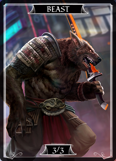 Cyber Werewolf - (Goth)
