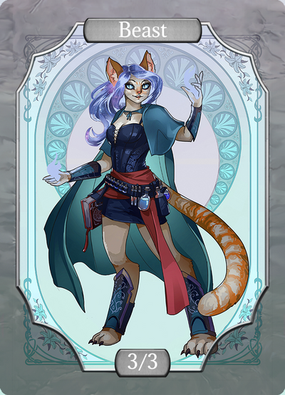 Furry Witch - (Stone transp)