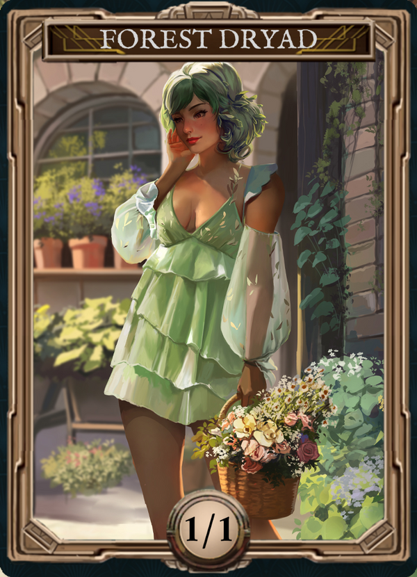 Green Dress - (Deco)