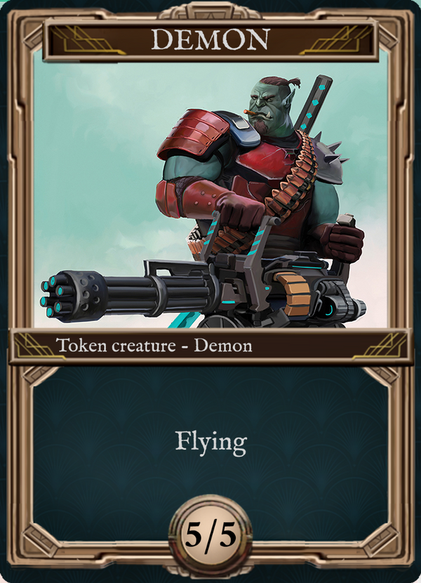 Machinegun Orc - (Deco)