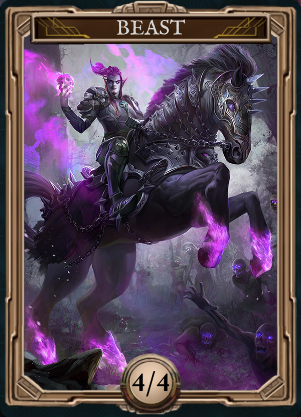 Rider of the Night - (Deco)