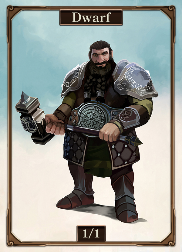 Runic Dwarf - (Fantasy)