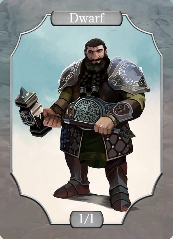 Runic Dwarf - (Stone transp)