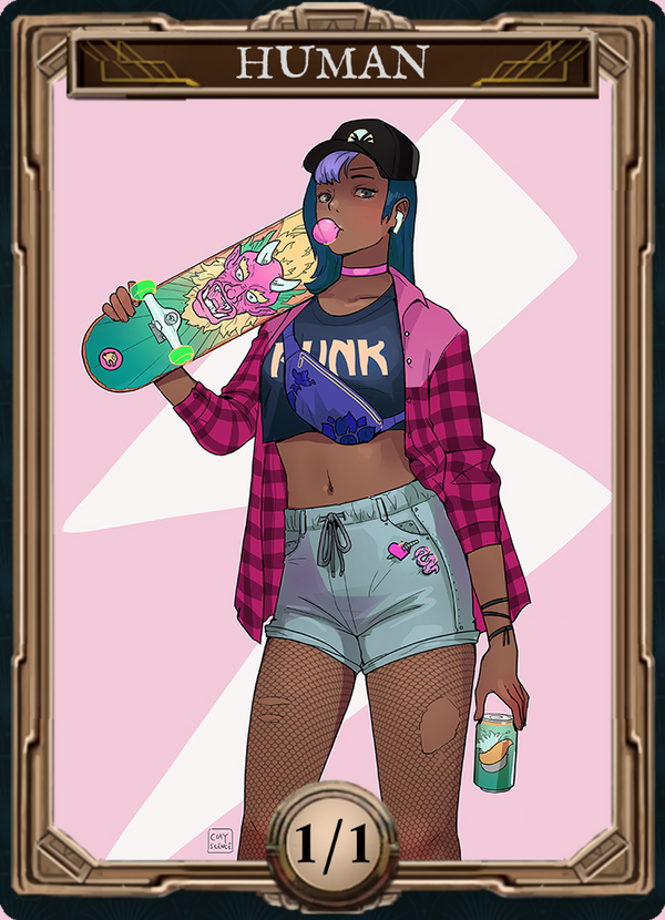 Skater Girl - (Deco)