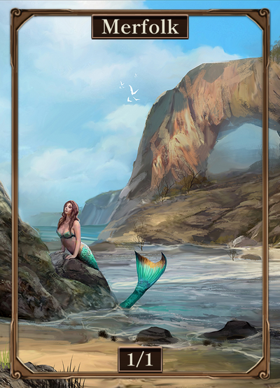 Beach Mermaid - (Fantasy)