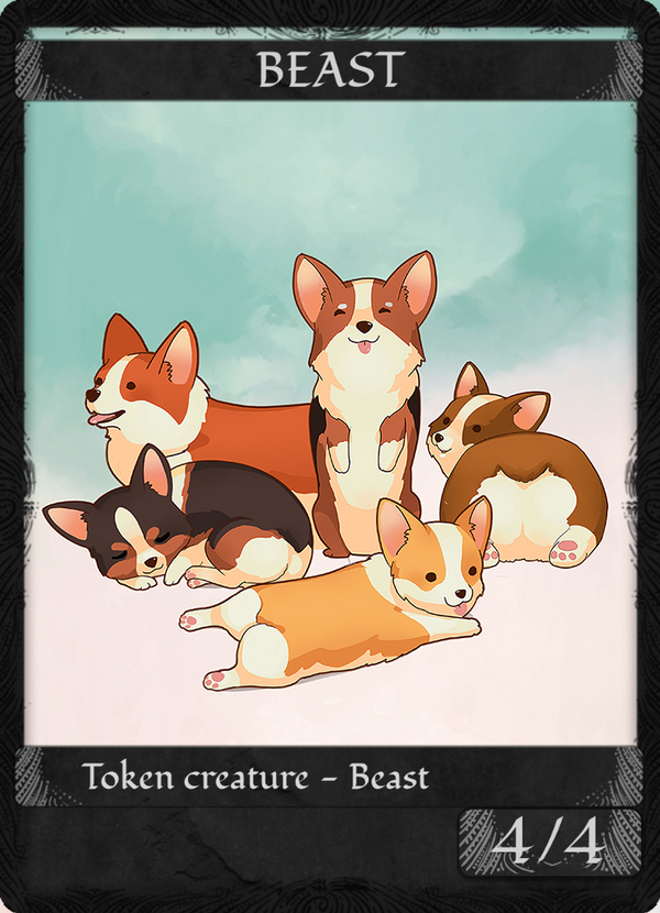 Corgis - (Graffite)