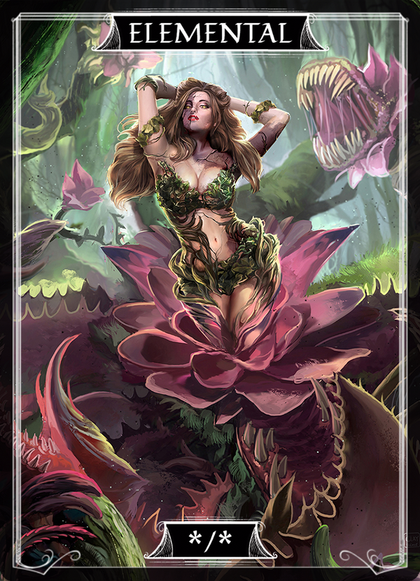 Corrupted Flower - (Goth)