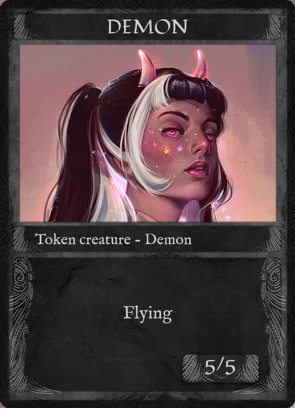Cute Demon - (Graffite)