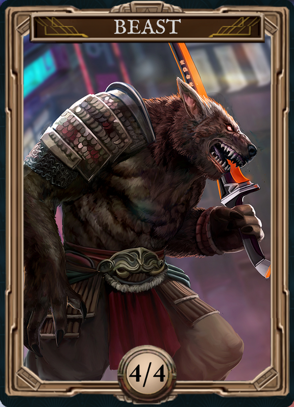 Cyber Werewolf - (Deco)