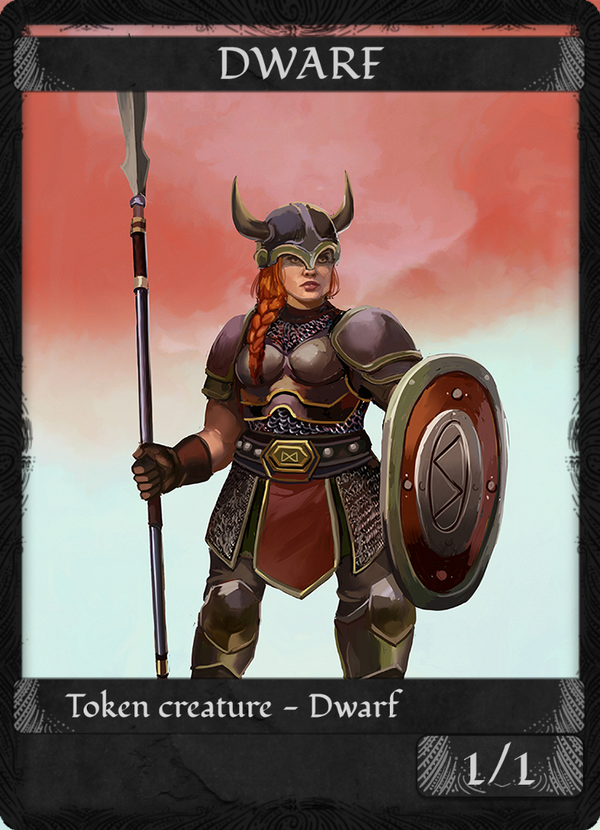 Dwarf Soldier  - (Graffite)