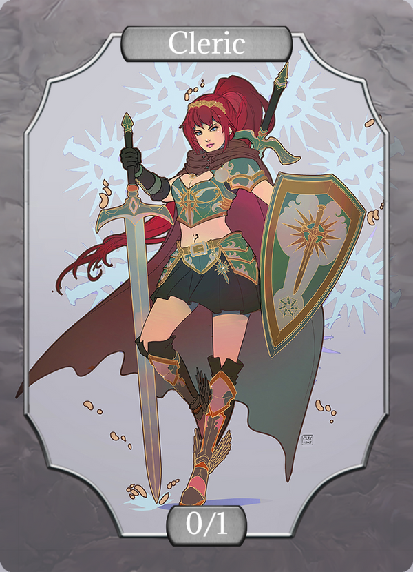 Heraldic Warrior - (Stone transp)