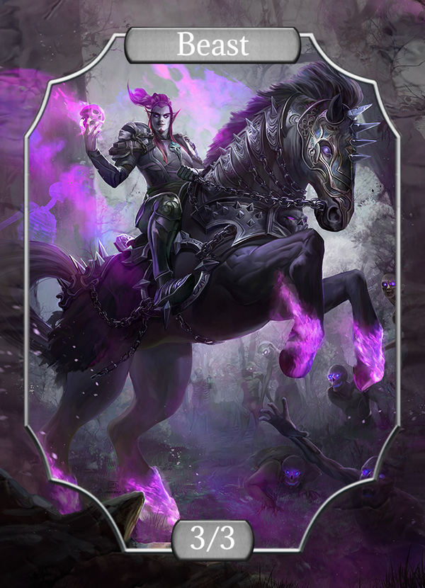 Rider of the Night - (Stone transp)