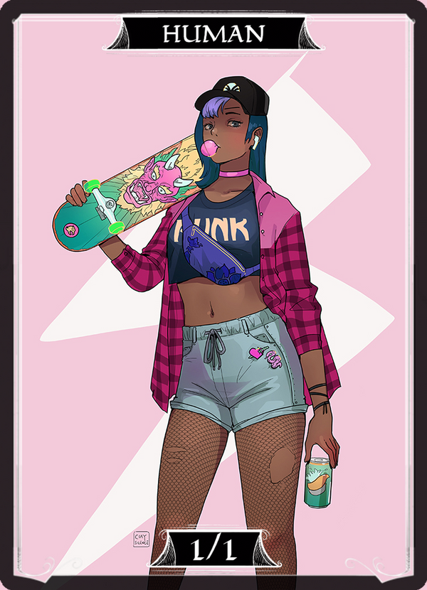 Skater Girl - (Goth)