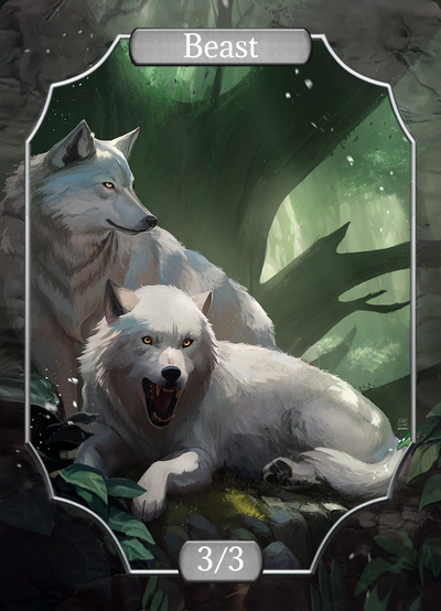 White Wolves - (Stone transp)
