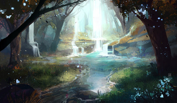 Fantasy Forest Playmat