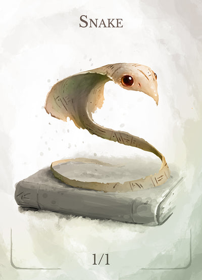 The Fluffy Folio Snake 1/1