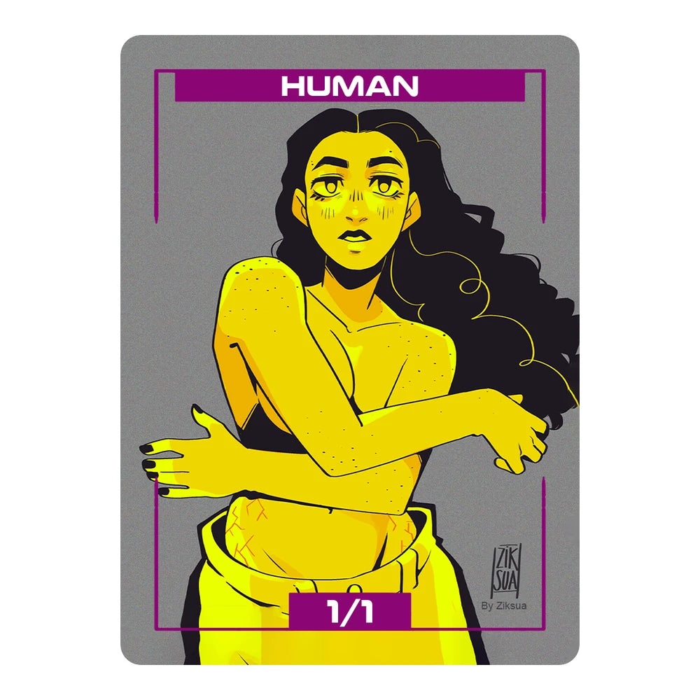 Neon Confidence — Human 1/1 — Human 1/1