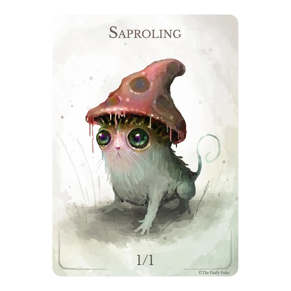 Gnome's Melting Curse — Saproling 1/1 — Saproling 1/1