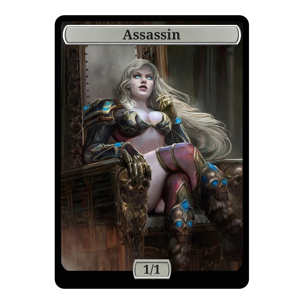 Plague — Replica — Title + P/T — Assassin 1/1
