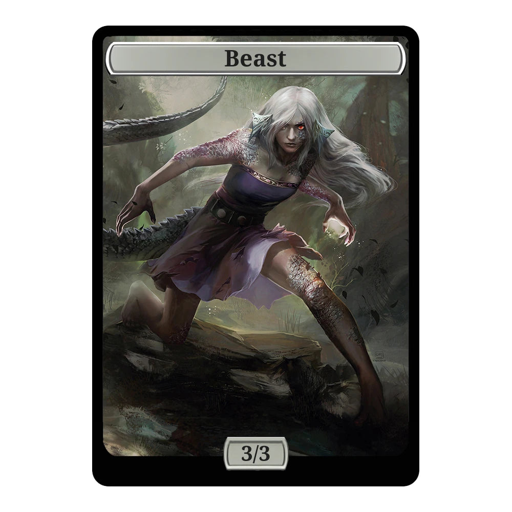 Creature of the Swamp — Replica — Title + P/T — Beast 3/3