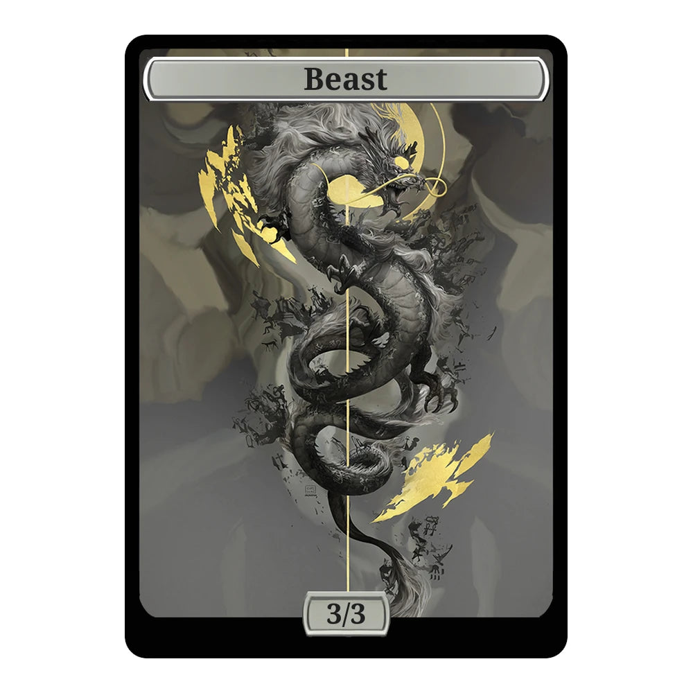 Celestial Serpent's Ascension — Replica — Title + P/T — Beast 3/3