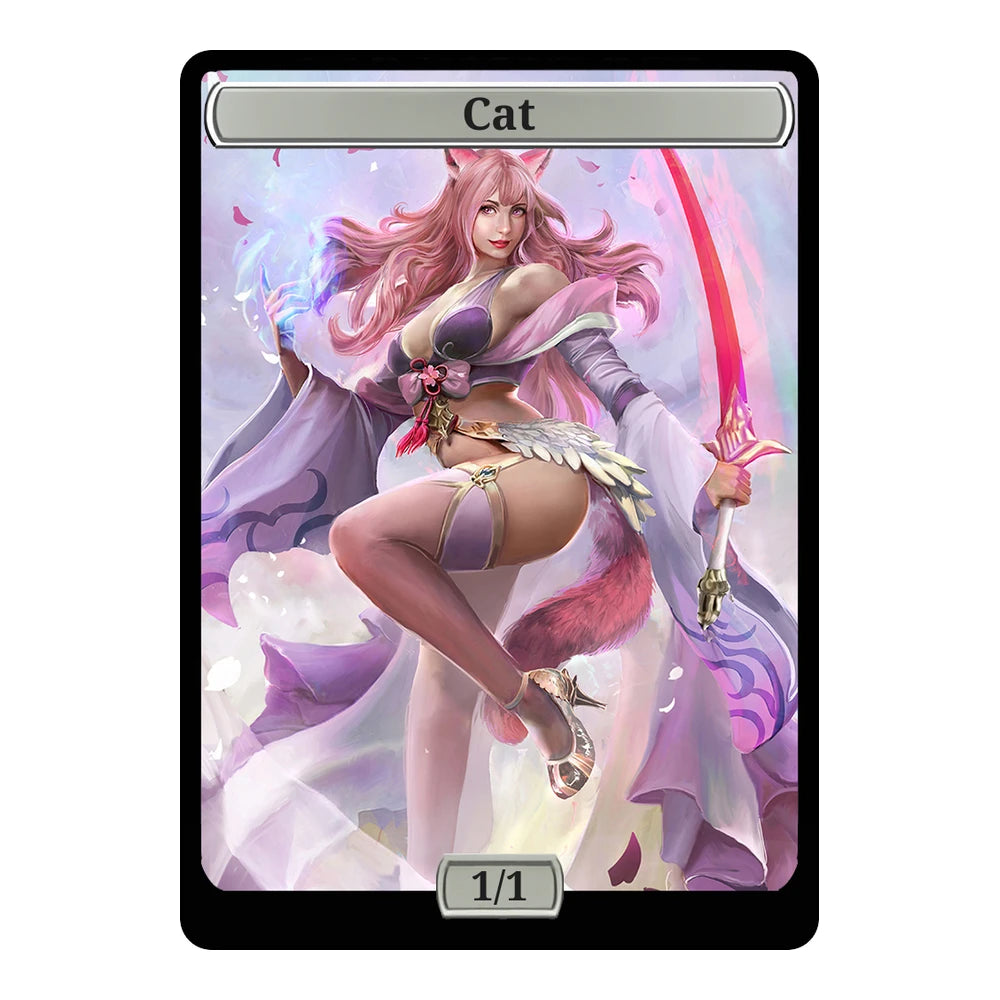 Feline Blade Dancer — Replica — Title + P/T — Cat 1/1
