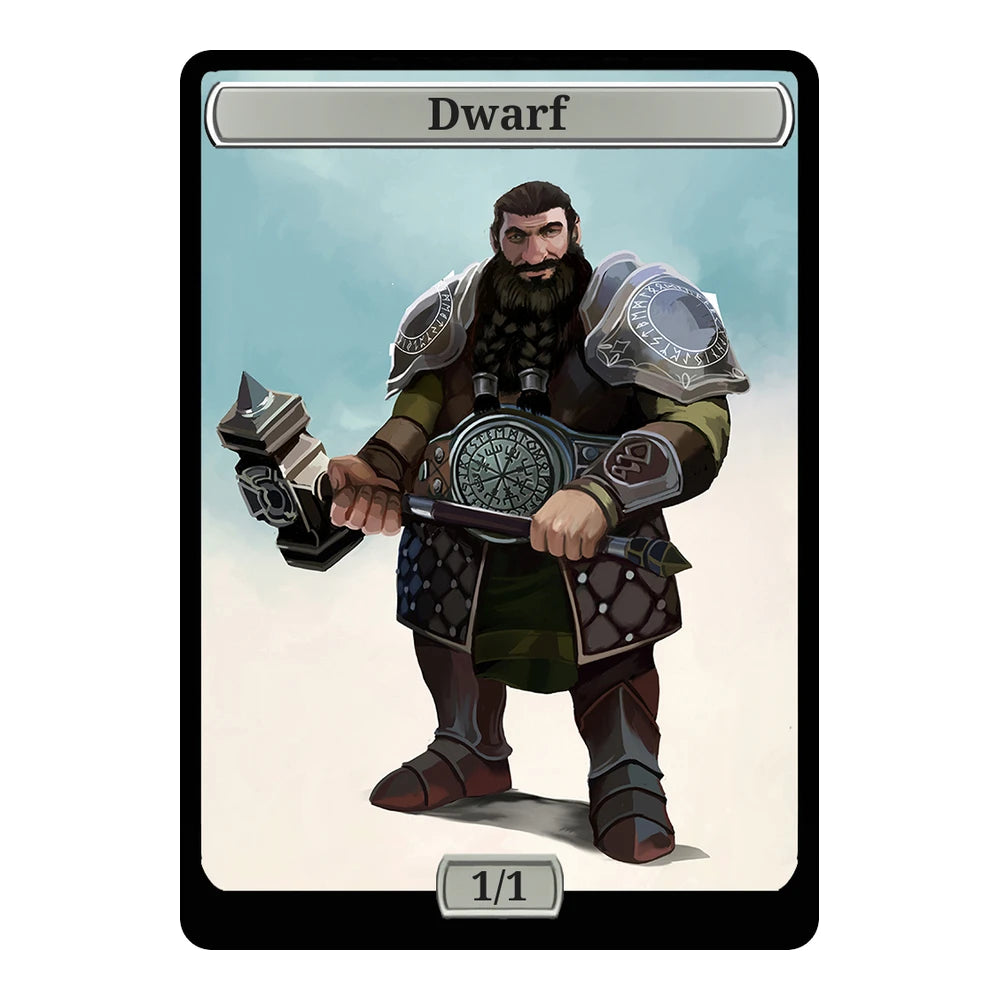 Runic Dwarf — Replica — Title + P/T — Dwarf 1/1