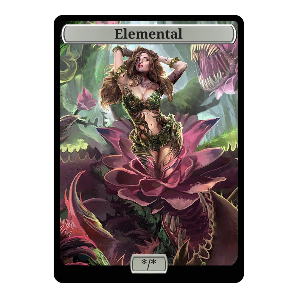 Corrupted Flower — Replica — Title + P/T — Elemental */*
