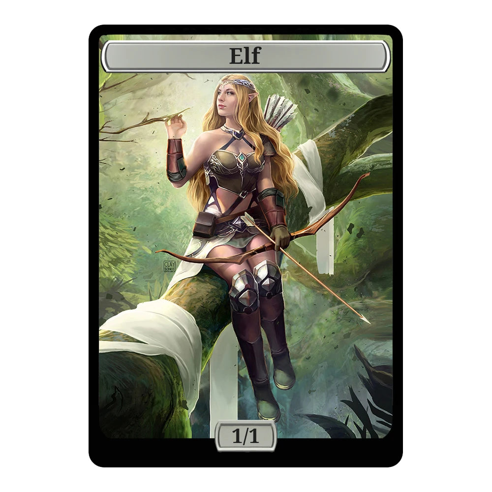 Power Shot — Replica — Title + P/T — Elf 1/1