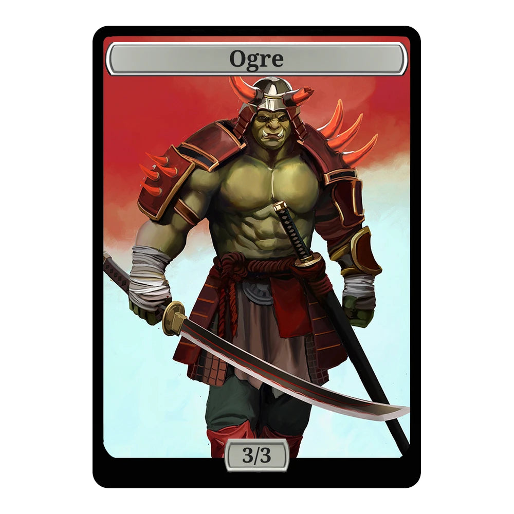 Samurai Orc — Replica — Title + P/T — Ogre 3/3